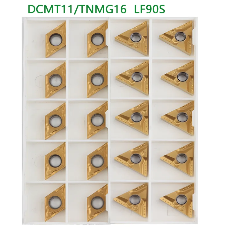 

10 шт. CCMT09T304 DCMT11T304 FG TNMG 160404 Р-ВФ ДУМГ 150404 R-VF LF90S Металлокерамические вставки DESKAR Токарный станок с ЧПУ Токарные инструменты по металлу