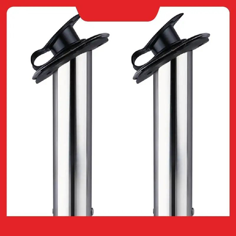 

Держатель удочки из нержавеющей стали, встроенный держатель удочки для запасных частей для морской лодки, 30 градусов, 2 шт.