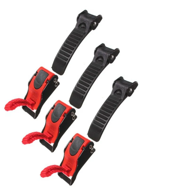 2 Buah Klip Tali Dagu Helm Sepeda Motor dengan Pengunci Cepat dari Plastik Nilon untuk Pengendara Universal, Pengikat Pengaman Helm, Aksesoris Helm