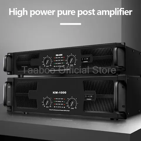 AMPLIFICADOR DE Audio Hifi Digital de potencia de 850/1000/1300W amplificador de sonido profesional para escenario KTV Home Theater Subwoofer AMP altavoz