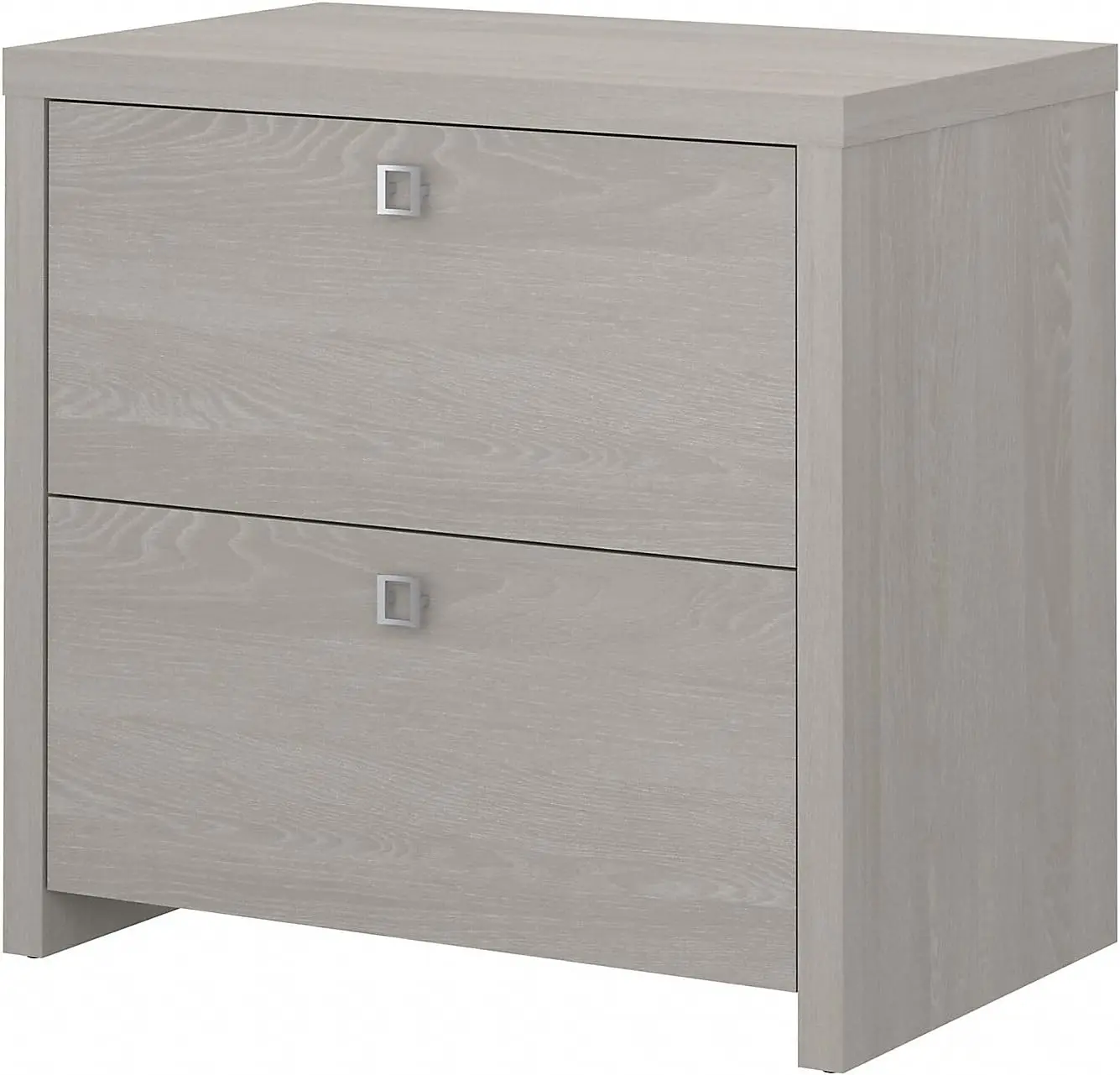 

Office 2-Drawer Lateral File Cabinet Letter/Legal Modern Gray 32-inch