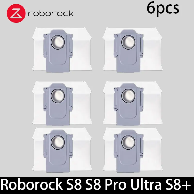 Roborock S8 S8 Pro Ultra S8+ Robotstofzuiger Reserveonderdelen Hoofdzijborstels Dweildoeken HEPA-filters Stofzakken Accessoires