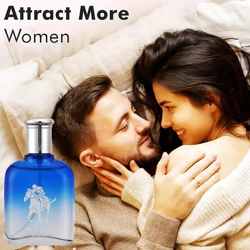 Perfume de Colonia para hombre, fragancia de Perfume diaria para citas, Perfume con dije de liberación adictiva, citas suavemente para viajar y acampar