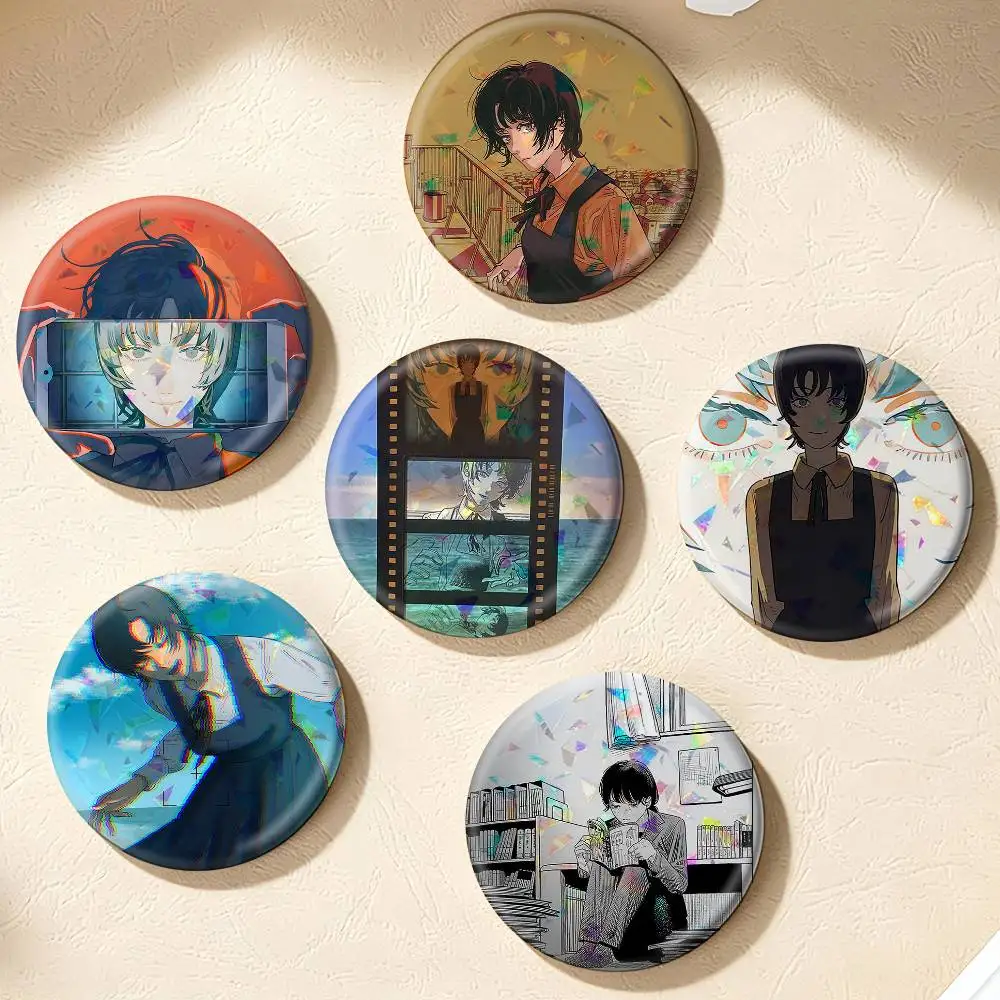 Goodbye eri tatsuki fujimoto Manga   75mm 44mm 25mm Brooch Backpack Hat Pins Accessories Toys Badge