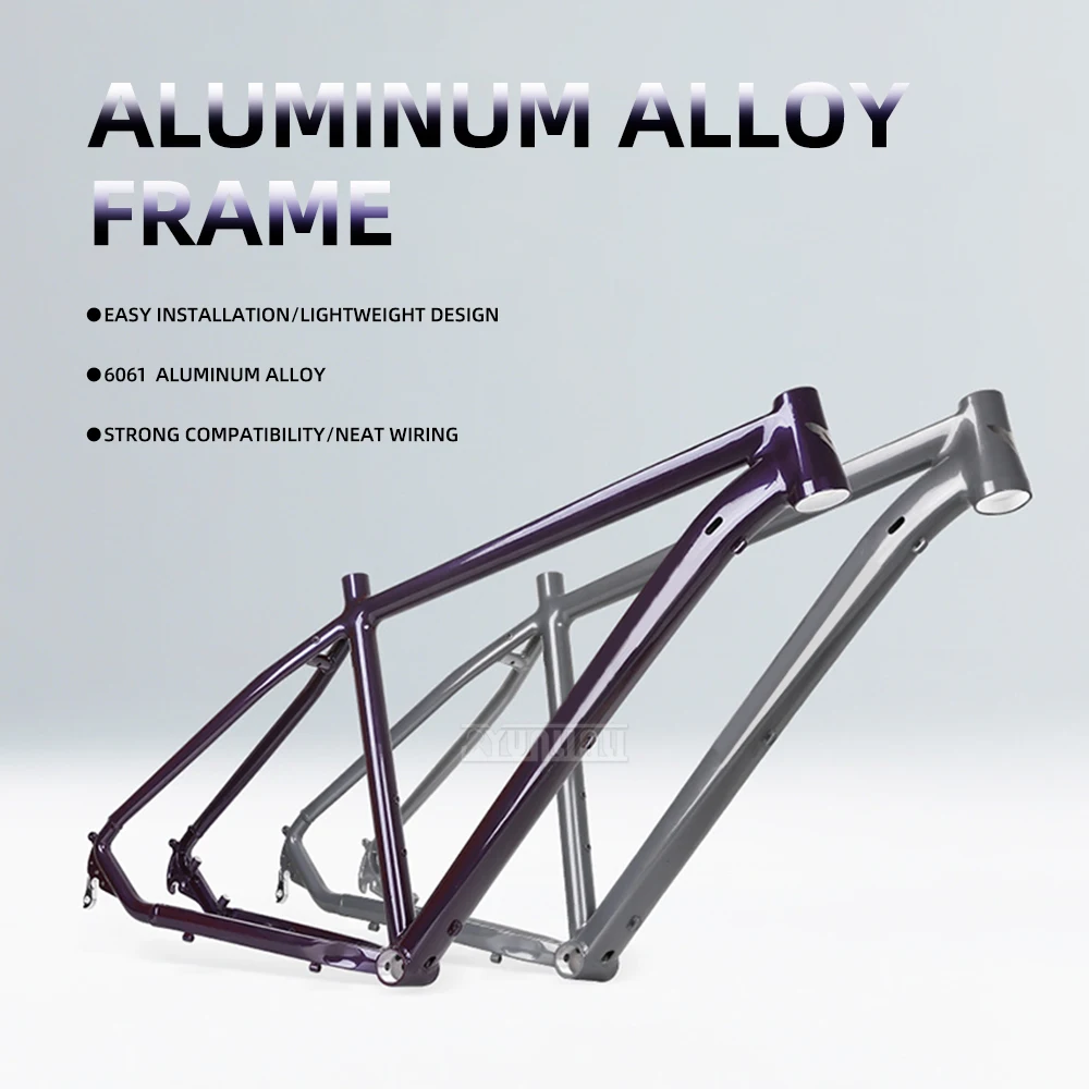 Mountain bike frame aluminum alloy XC hard tail 27.5/29 inch quick detachable off-road disc brake bicycle frame