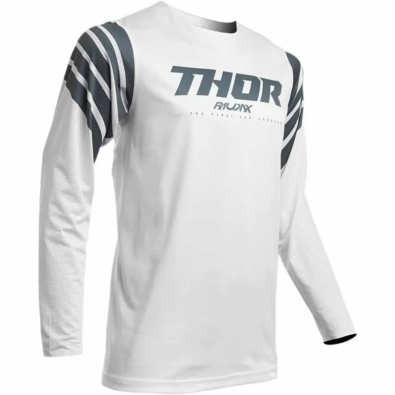 Motocross 2024 THOR RAUDAX Sports Team Cycling Jersey Motorcycle Off-road MX BIKE Jersey MTB DH Men's Racing Long Sleeves Shirt