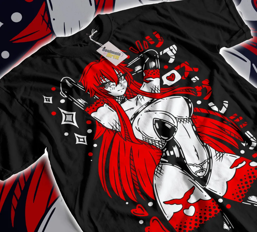 

Rias Gremory T-Shirt High School DxD Hot Cute Anime Sweater Soft Tee