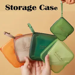 Travel Containers Mask Storage Box Dust Proof Storage Case Respirator Storage Clip Home Organizer Transparent Mask Cover