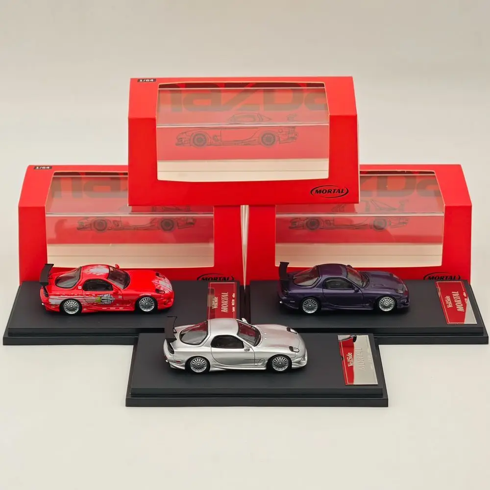 

Master/Mortal 1/64 Mazda RX7 Veilside Fast and Passion Simulation Alloy Car Model