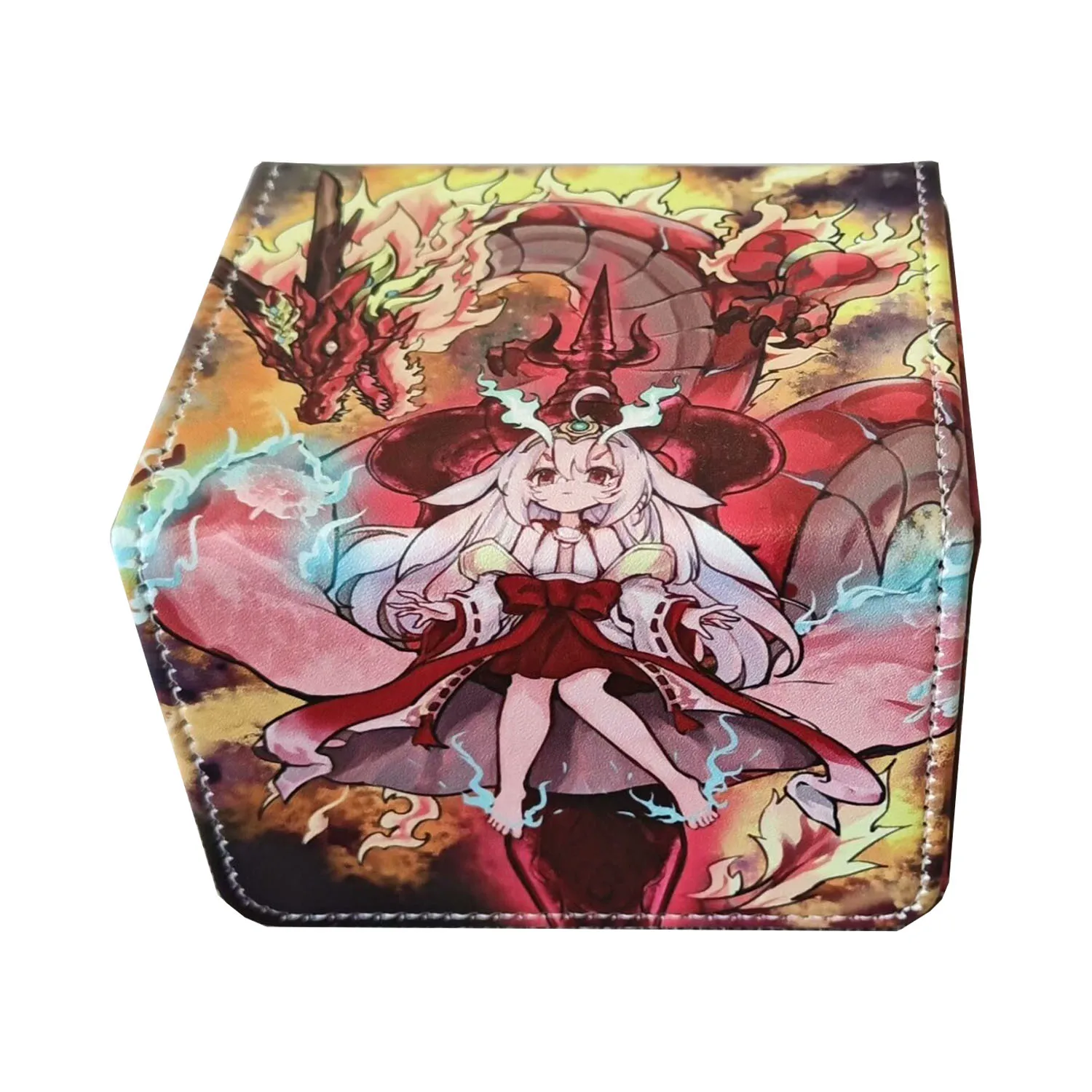 

Ю-Ги-Оо своими руками собственного производства! Kurikara коробка для хранения карт Ws Opcg Ptcg Ygo Kurikara высококачественная кожаная коробка для хранения карт подарочные игрушки