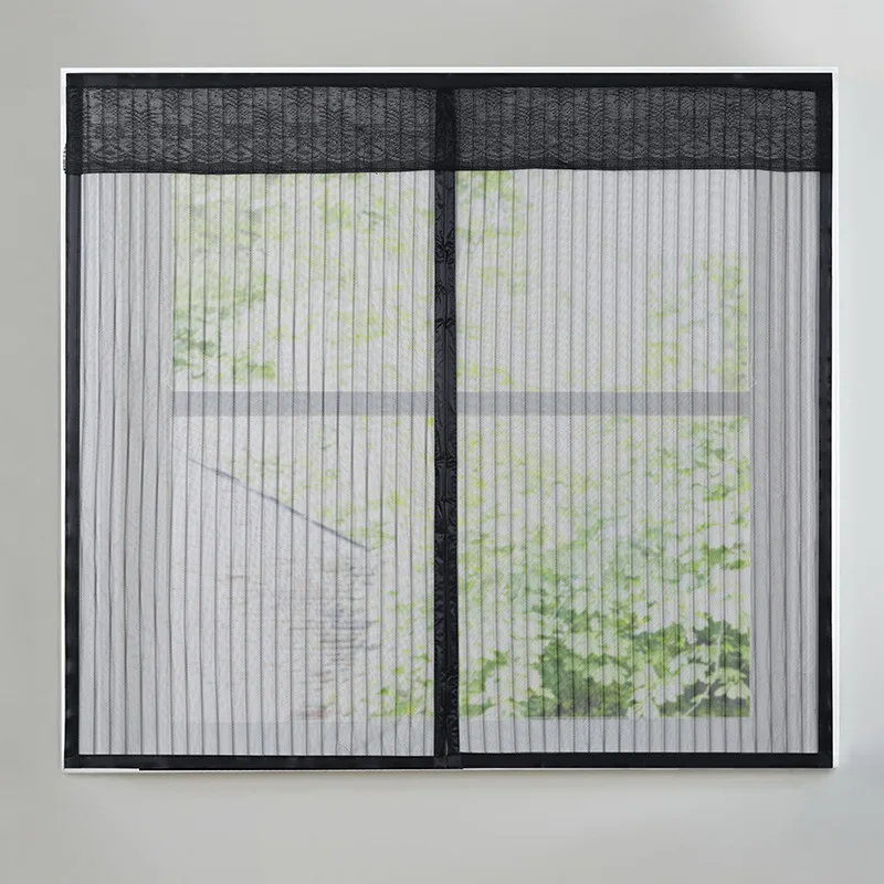 Summer Magnetic window Curtain Net window Anti Mosquito Insect Fly Bug Screen Kitchen Curtains Automatic Closing