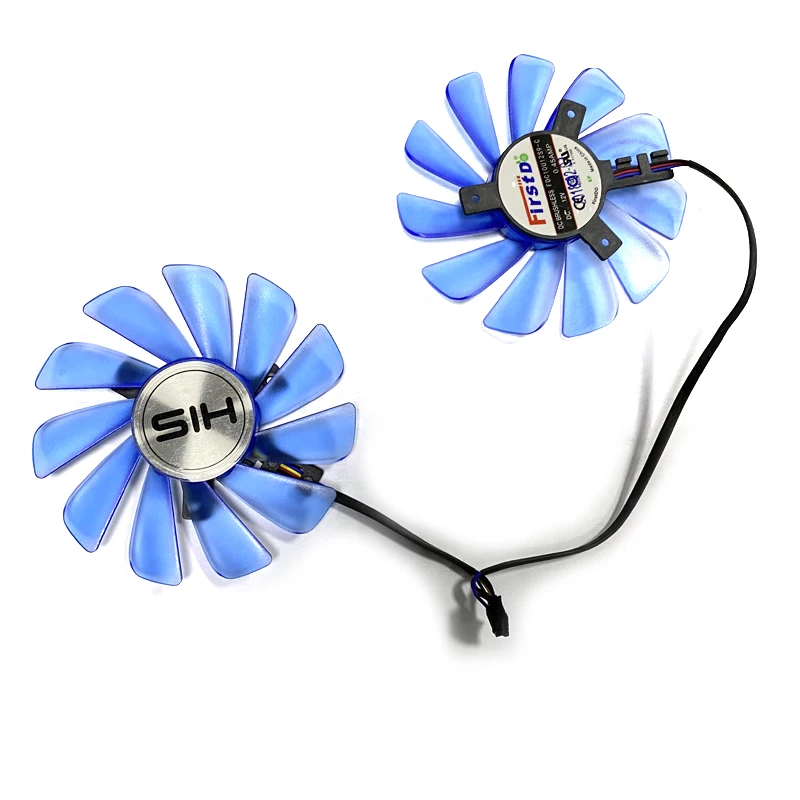 Ventilateur de carte vidéo pour son processeur RX470, 85mm, 4 broches, Original, pour RX 470 Turbo, 4 go, RX 470 OC, 4 go, RX474, RX570