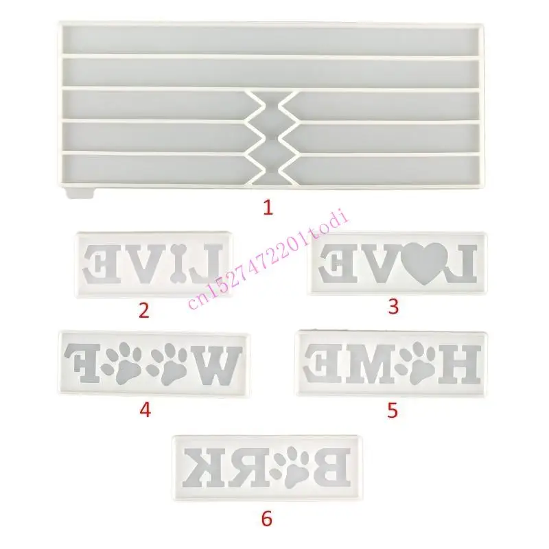 

3D декор дома для домашних животных, силиконовые формы из эпоксидной смолы, сделай сам, формы ручной работы для собак и кошек,