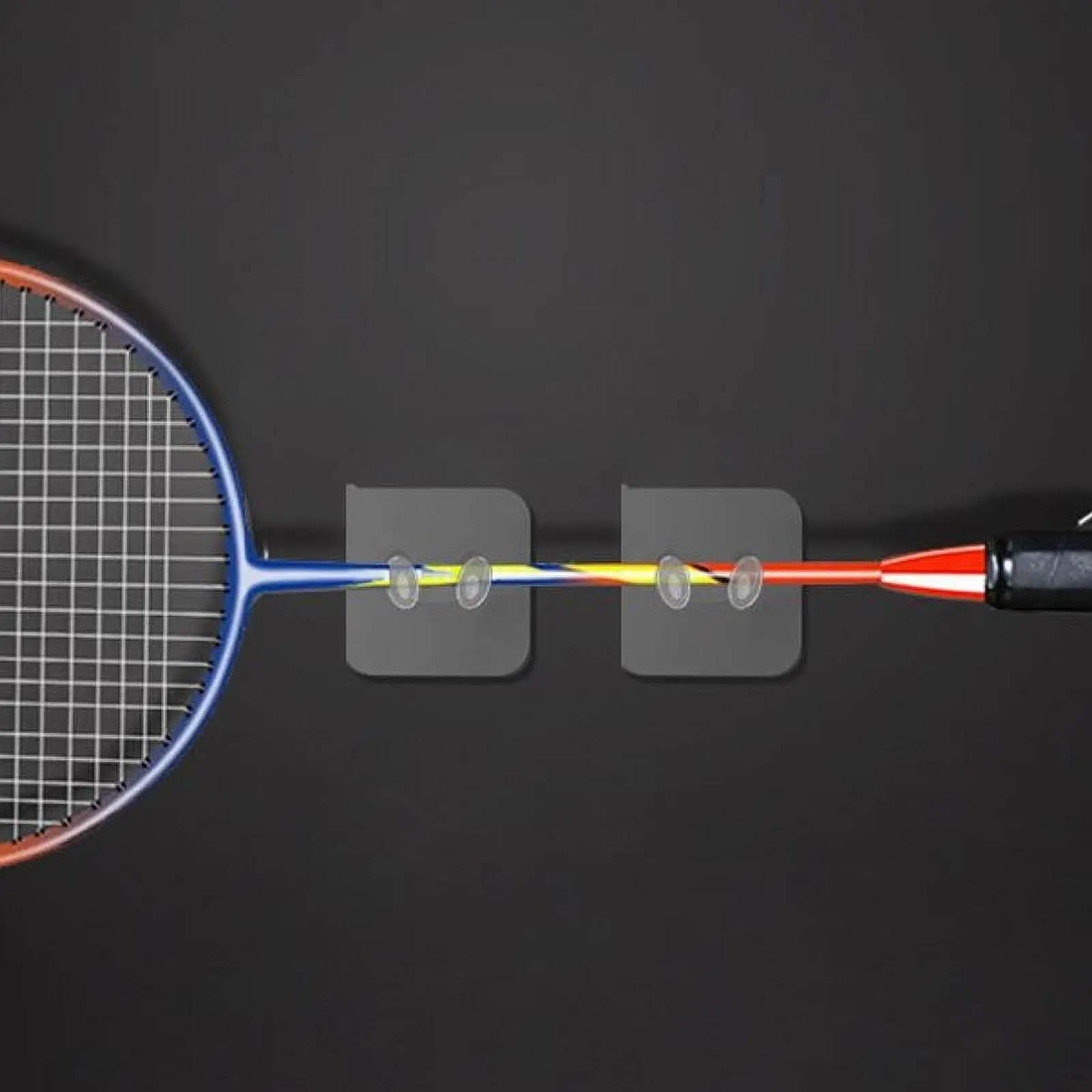 

10 шт. крючки для ракеток для бадминтона, экономия места, портативная, практичная, универсальная ракетка