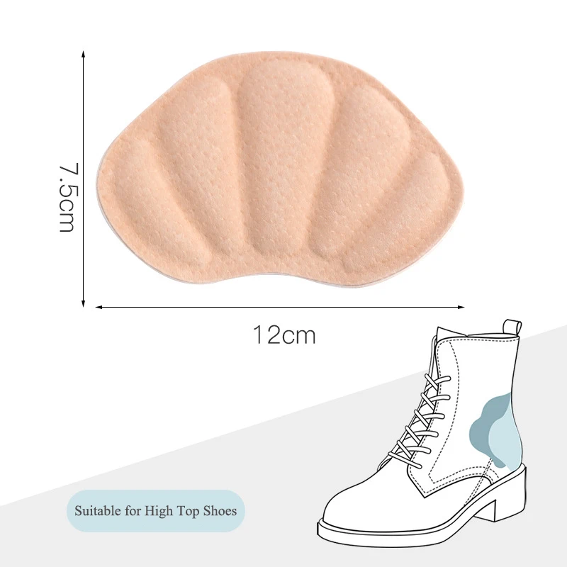 Semelles intérieures légères pour chaussures de sport, coussinets de talon, taille réglable, autocollant arrière, coussin de pied anti-usure, 1 paire, 2 paires