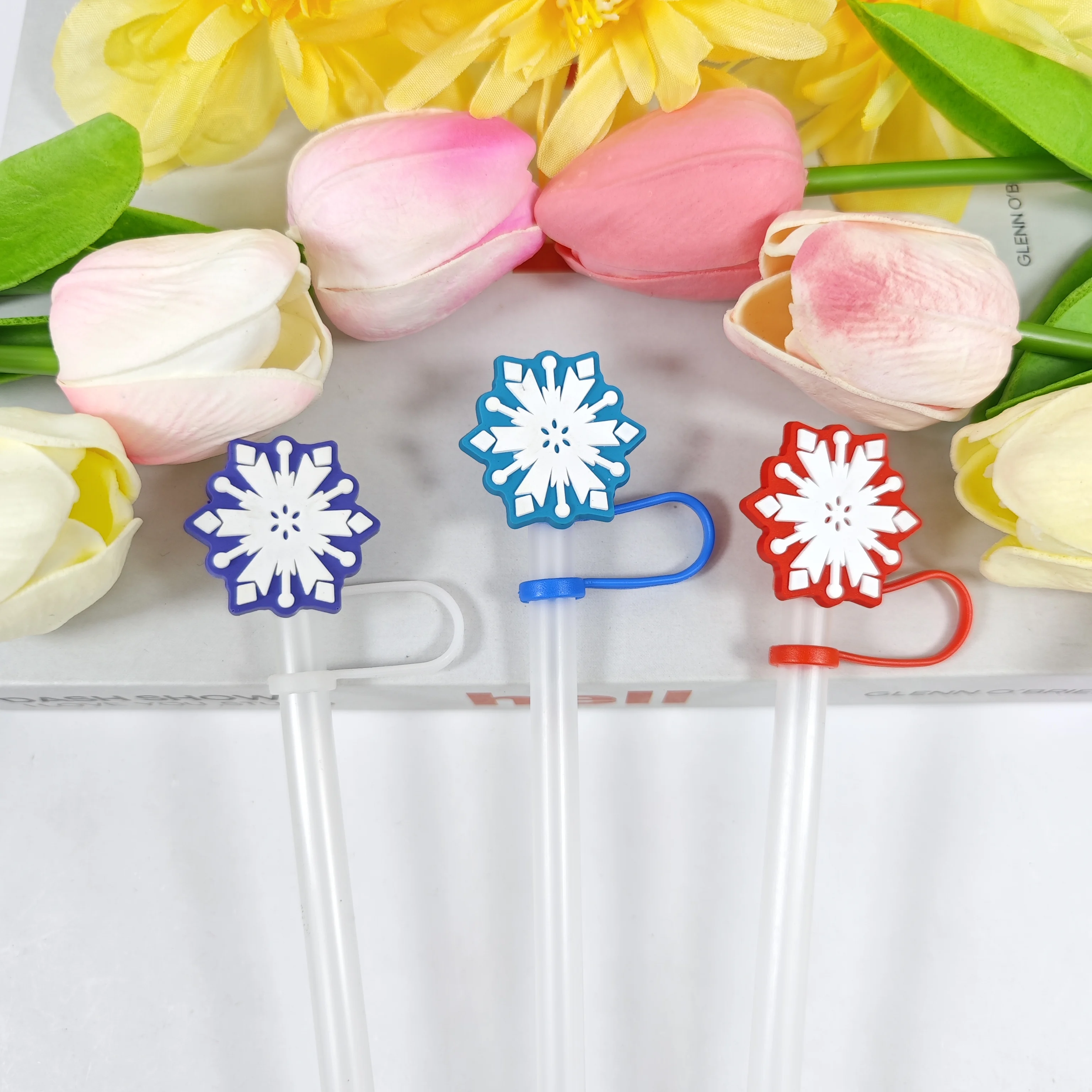 New And Good-Looking Snowflake Straw Cap Protective Case