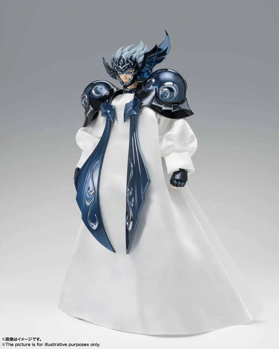 Bandai em estoque saint pano mito ex fantasma thanatos animação série de ação figura modelo brinquedo presente coleção brinquedo presente das crianças