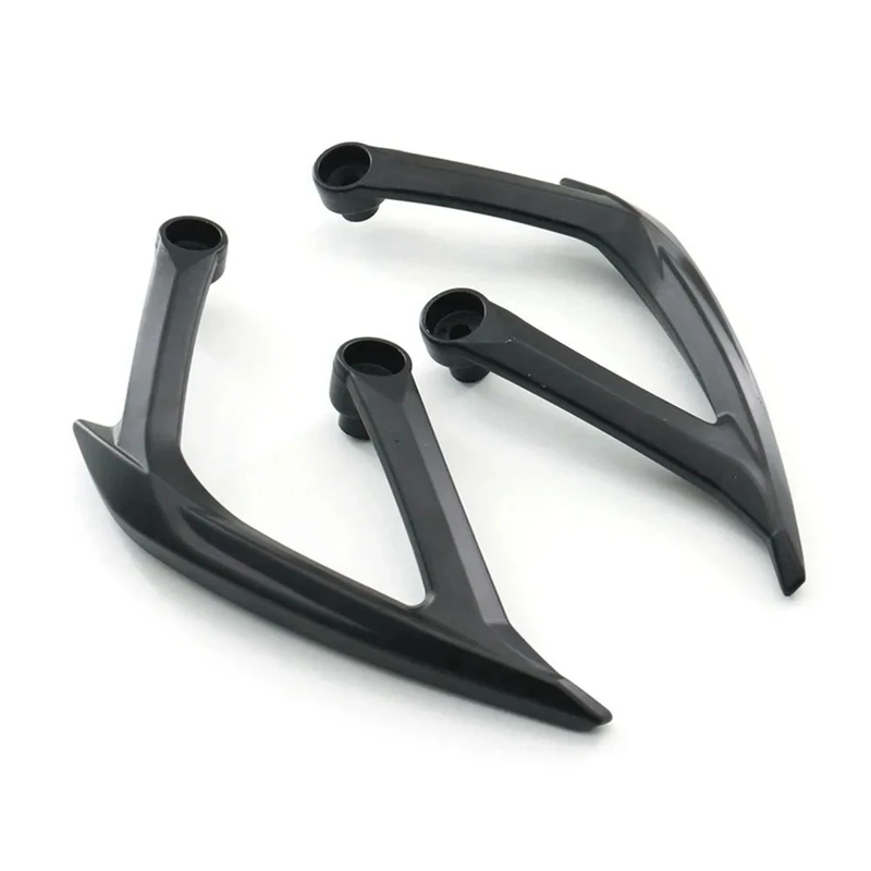 Motorcycle Passenger Rear Armrest Grab Handle Seat Hand Handle Grab Bar Kits Black For Street Triple 765RS 765R 765S