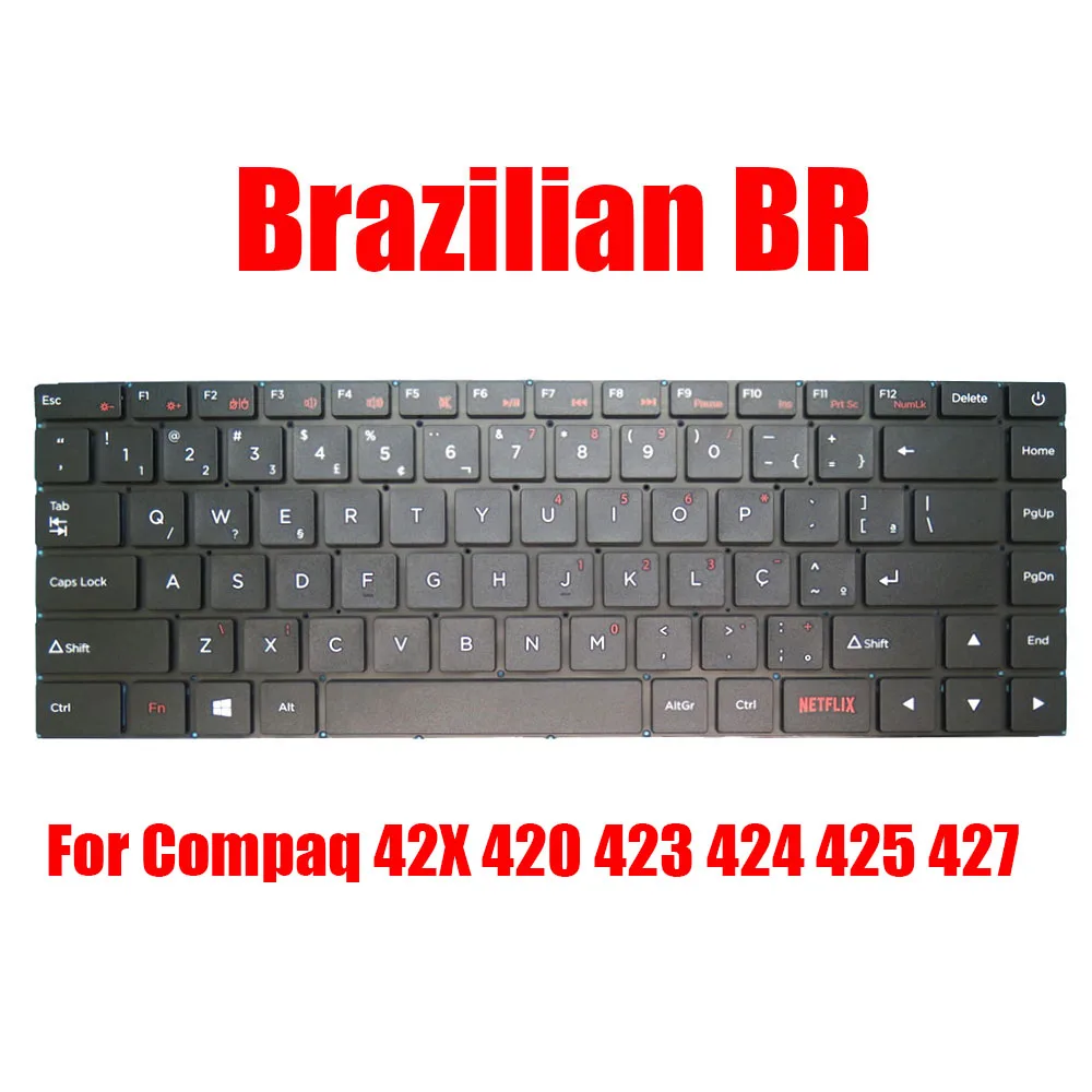 

Brazilian BR Laptop Replacement Keyboard For Compaq For Presario 420 421 422 423 424 425 426 427 430 431 433 434 435 436 438 439