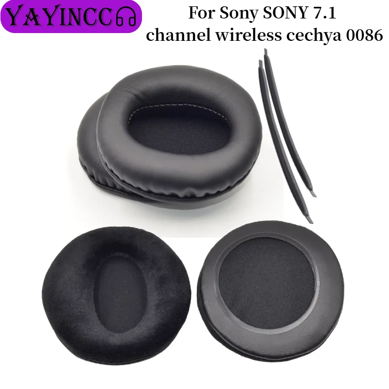 

Replacement Earpads Cushion For Sony SONY 7.1 channel wireless cechya 0086 Headphones Memory Sponge Sleeves Cover Repair Parts