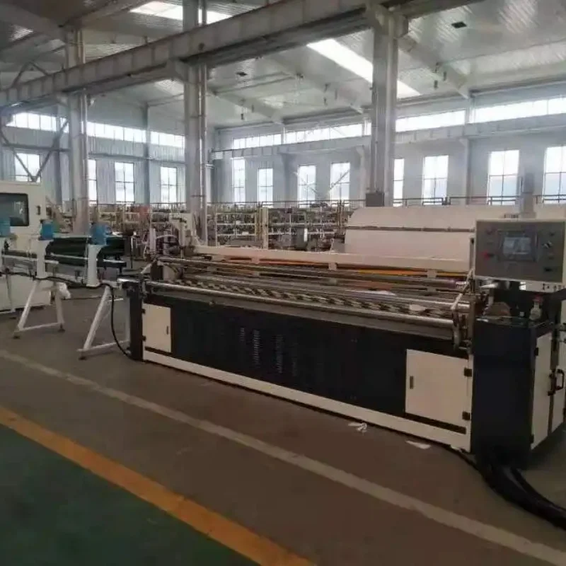Cutting Slitting Rewinder Small Scale Toilet Paper Roll Making Machine Line Price Family Paper Roll Production