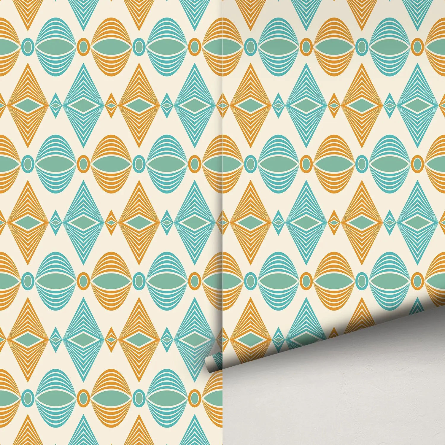 Geometric Plaid Wallpaper Self Adhesive Contact Paper Detachable Waterproof Wallpaper DIY Suitable for Furniture Decoration