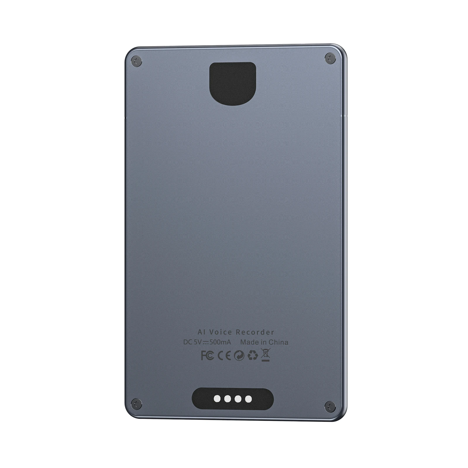 Gravador de voz AI 64G Transcribe & Summarize Gravador de áudio com Caso Transcribe & Summarização com ChatGPT para reuniões/palhas