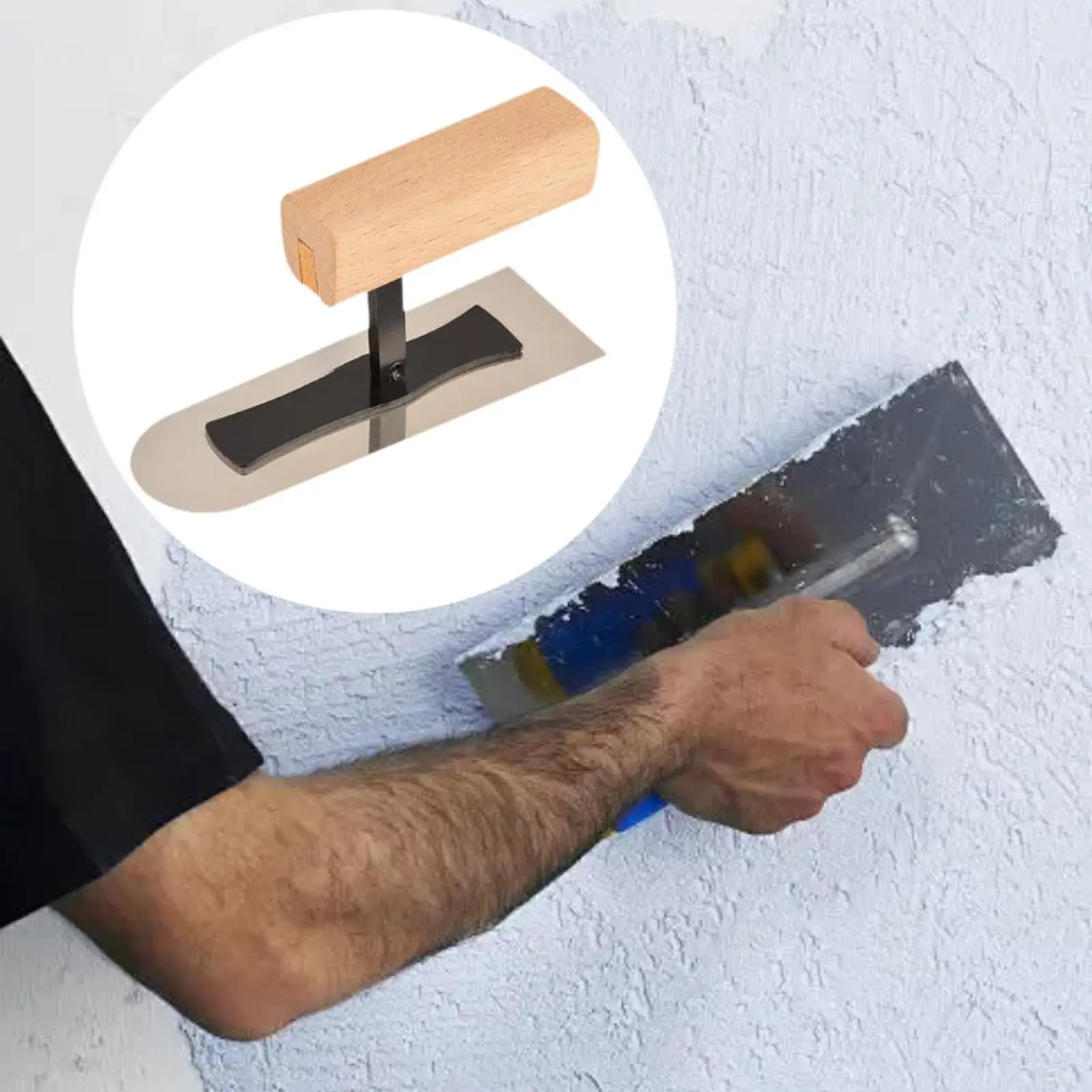 

Штукатурный шпатель, ручной инструмент, многоцелевой, прочный, легко чистящийся, шпатель для гипсокартона, строительный инструмент для стен, инструмент для соскабливания бетона