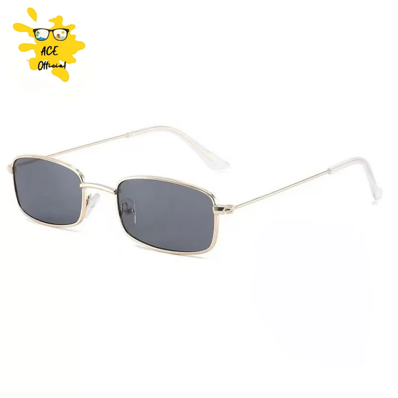 Candy Color Vintege Metal Cat Eye Sunglasses UV400 Female Summer Street Eyewear for Women Korea Style Gafas De Sol