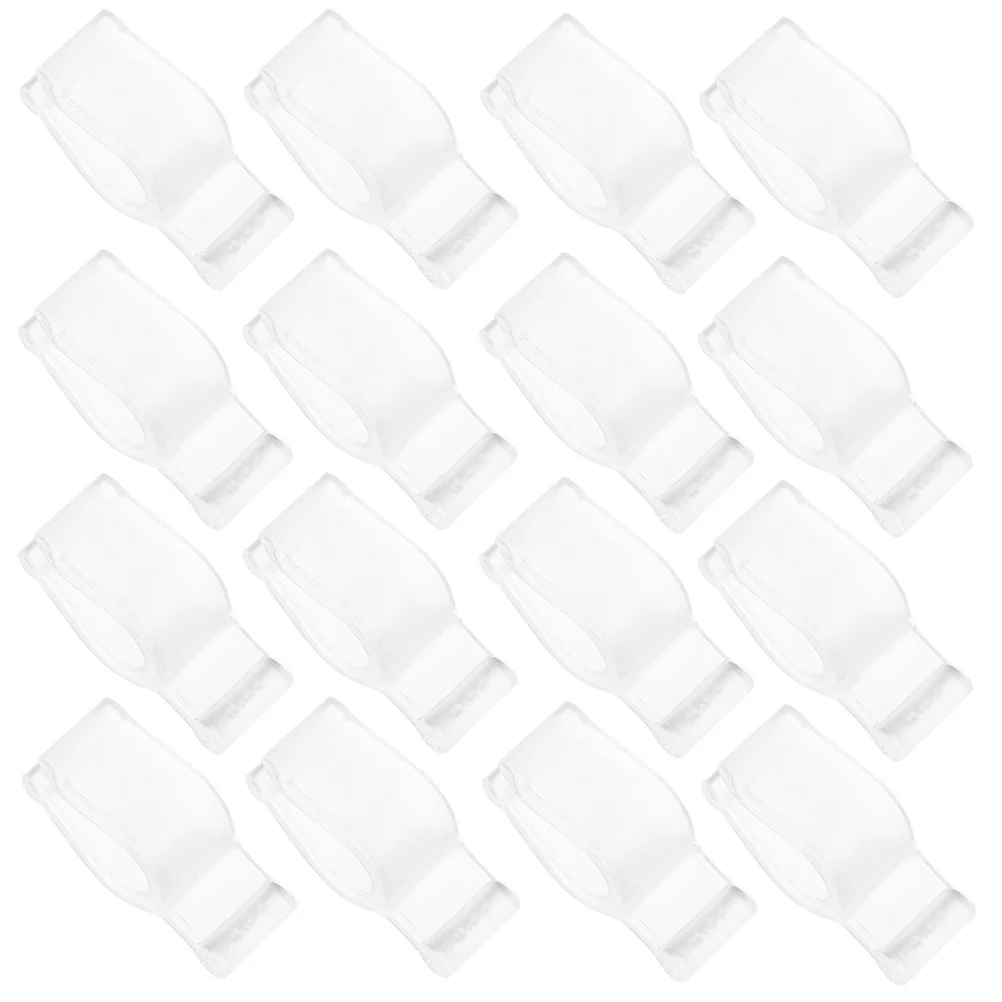 50 قطعة زجاجة مضخة طوق كليب مانعة للتسرب قفل آمن لتنظيف زجاجات محلول الزيت 0.8 سنتيمتر العالمي صالح دائم Pp