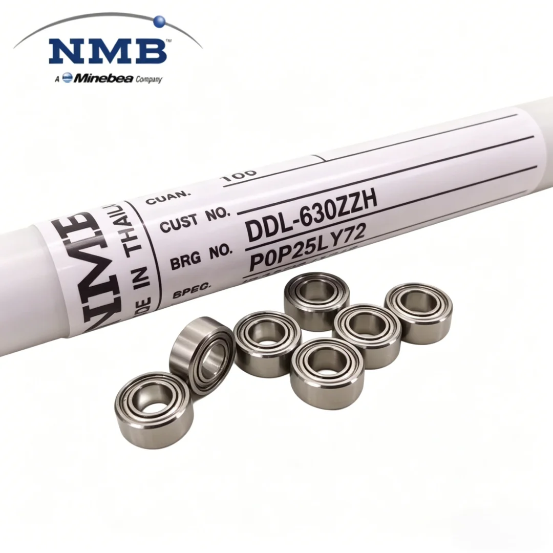 20 Stück/100 Stück NMB Edelstahlkugellager DDL-630ZZ 3x6x2,5 mm SMR63ZZ Miniaturkugellager 630 SMR63 – Detail 1
