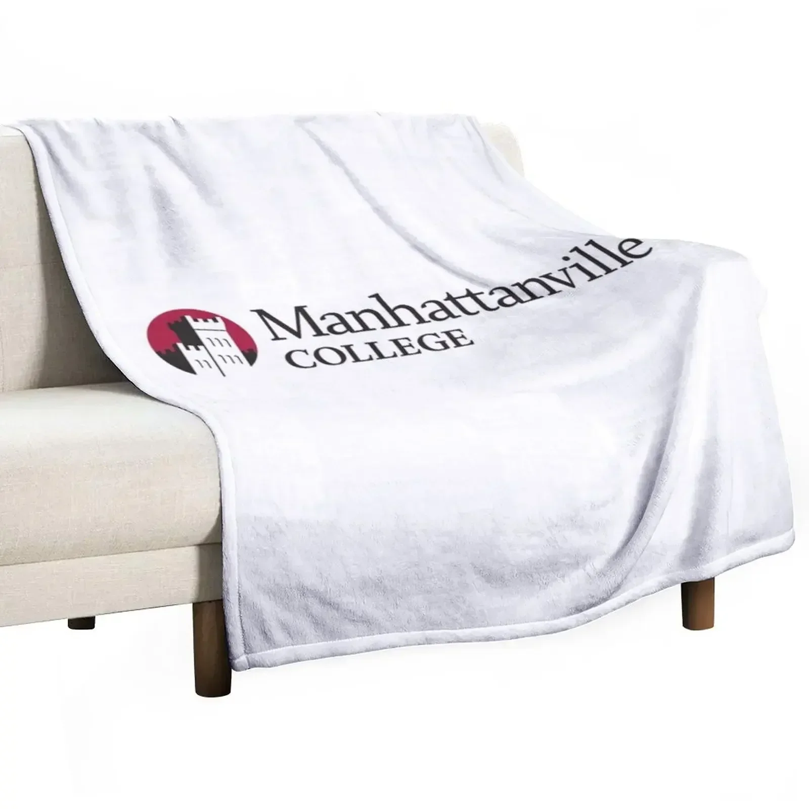 Manhattanville -merch Throw Blanket Plaid Quilt Blankets