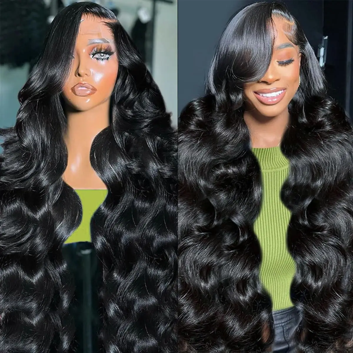 

30 32 Inch 220 Density 13x6 Body Wave Lace Frontal Human Hair Wig Brazilian Remy 13x4 Lace Front Human Hair Wigs For Women Geeta