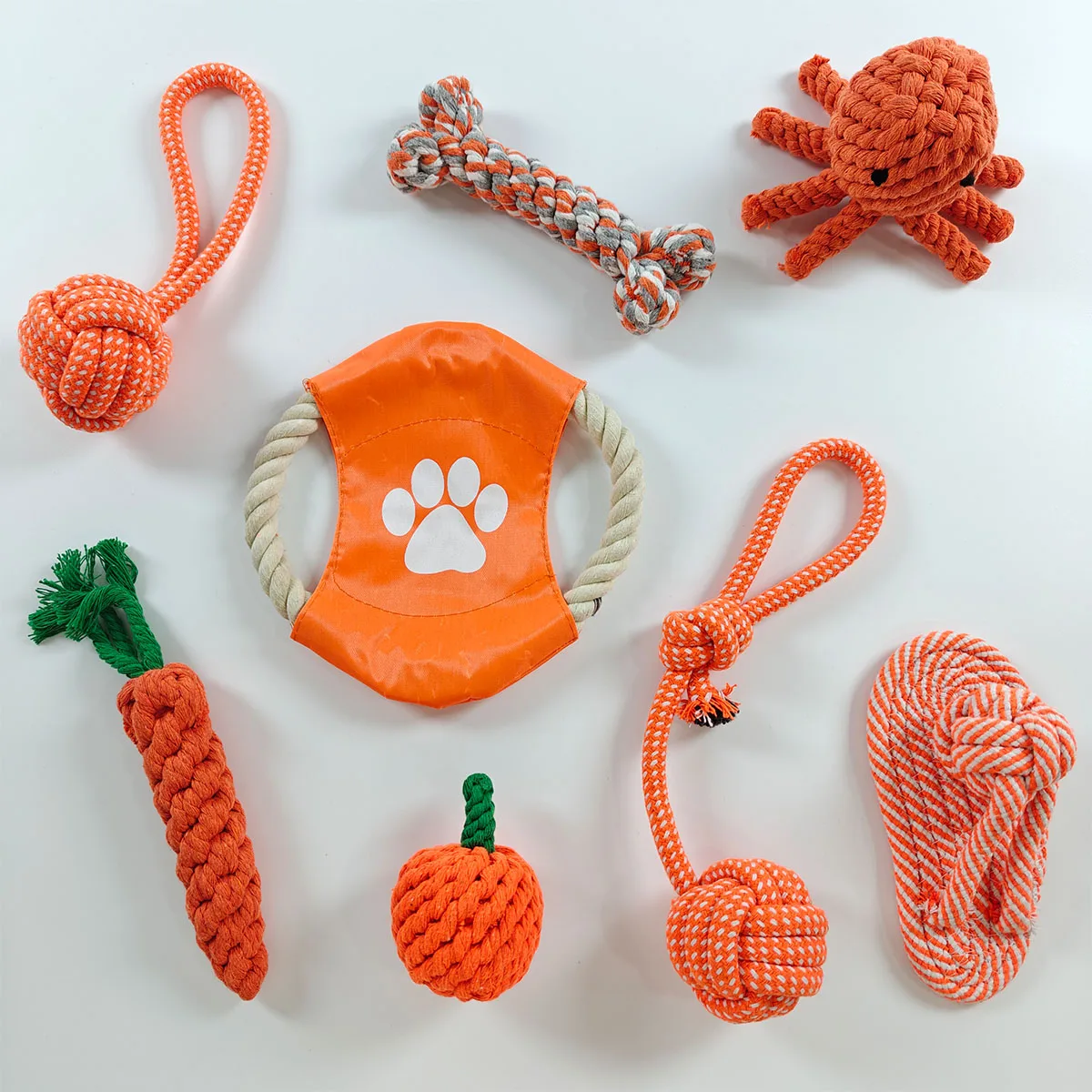 

New Pet toys Chew Cotton Rope Dog Toy Aggressive Chewers Cotton Rope Indestructible Dog Pet Toys For Cat Dog Interactive Durable