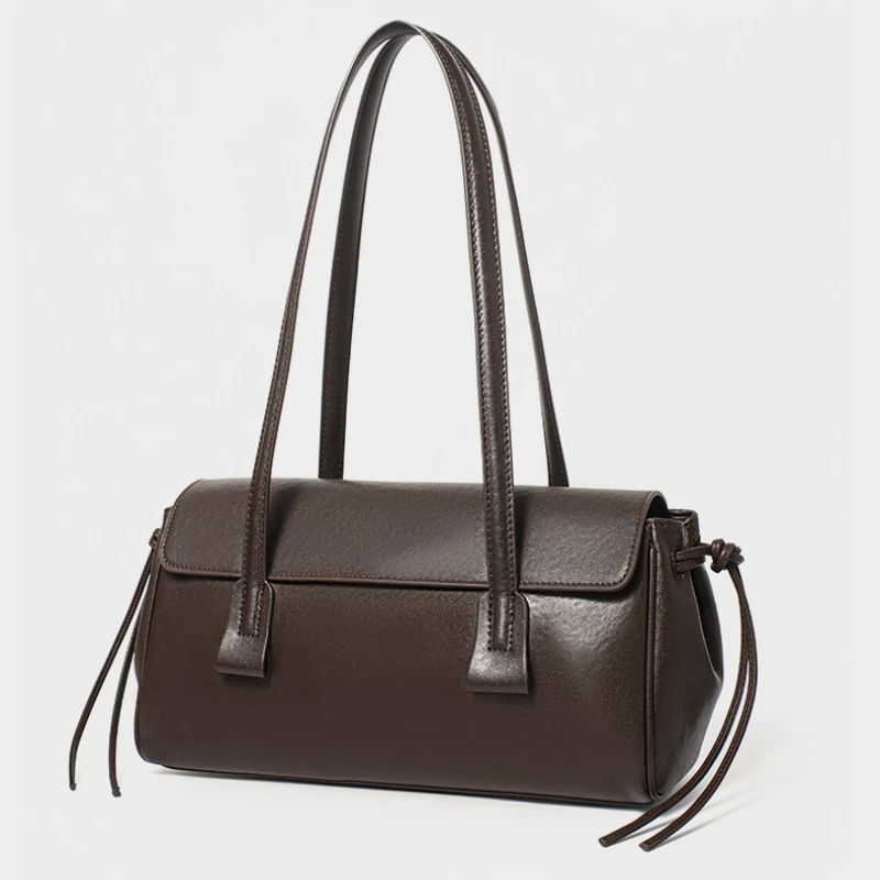 Jonlily Women Genuine Leather Shoulder Bag Female Fashion Handbag Totes Casual Underarm Bag Daybag Commuter Bag Purse -KG2110