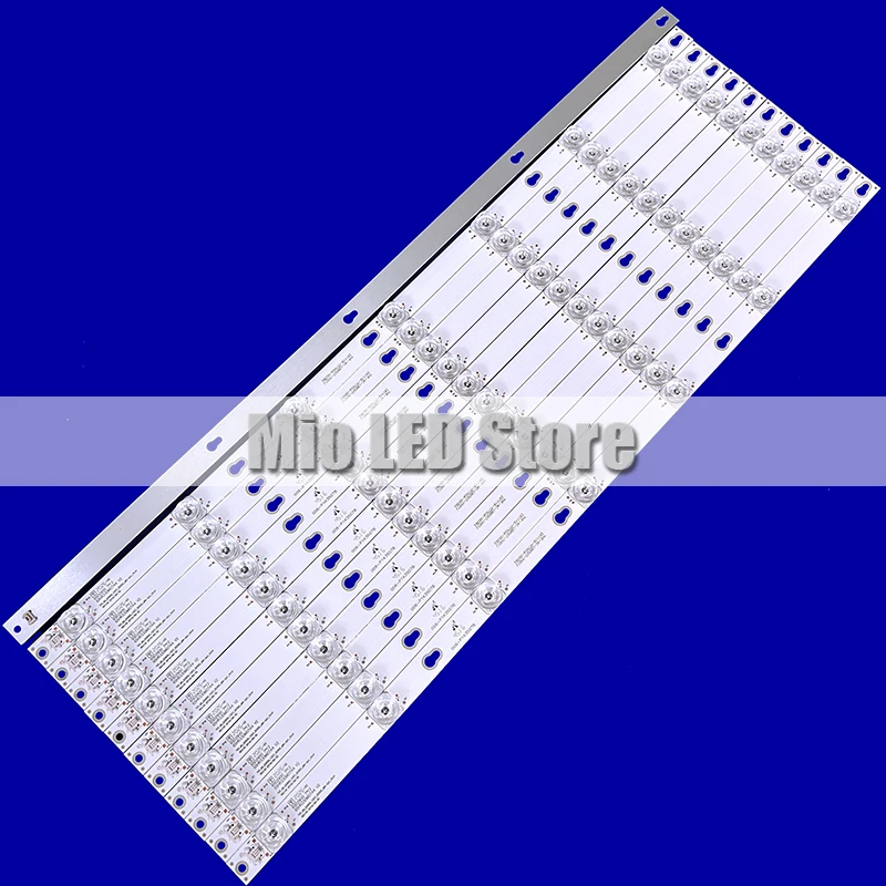 

100% New 12pcs/Kit LED strips for THOMSON 65 TV 65UC6306 65UC6406 TCL 65 TV U65P6046 65S401 65S403 65S405 65S423 65D2900