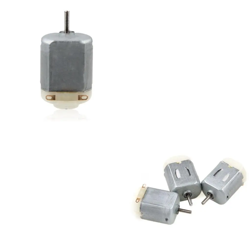  3PCS Electric Motors Plastic & Metal Motor Perfect for Robotics & Toy Making