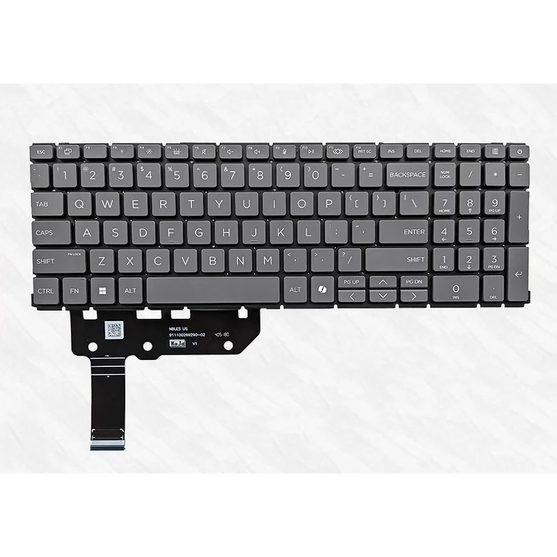 

LL+ New FOR HP ProBook 460 G11 465 G11 EliteBook 660 665 G11 US Backlit Keyboard AI Key