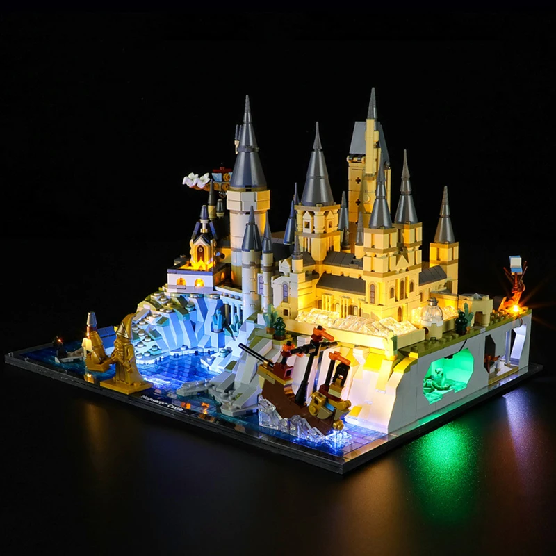 DIY LED Light Kit For LEGO 76419 Castle and Grounds (Only LED Light,Without Blocks Model)