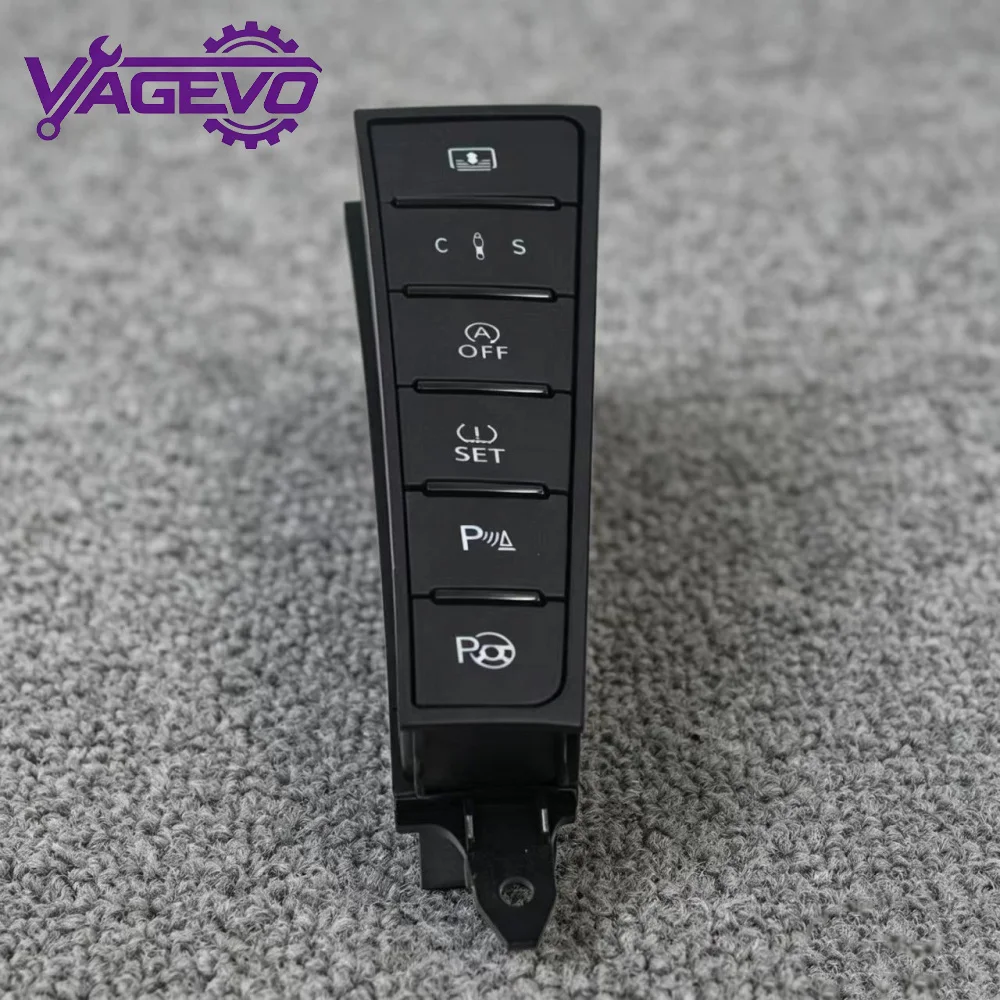 For VW Passat B7 Multifunctional Button Switch PLA Parking Radar Button Switch 3AD 927 238 B 3AD 927238B