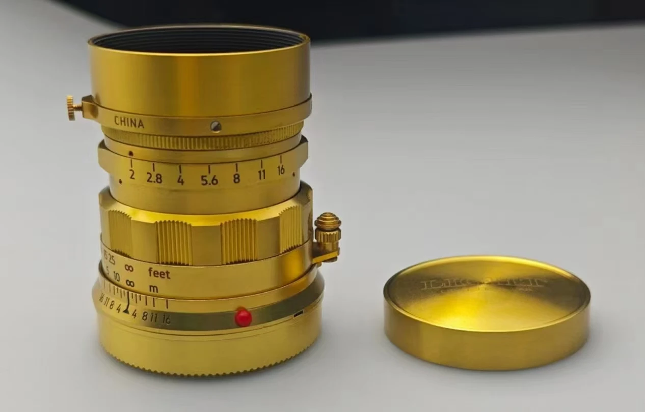 مختبر عدسة الضوء 50 ملم F2.0 V2 "قوي" لكاميرا Leica M Mount