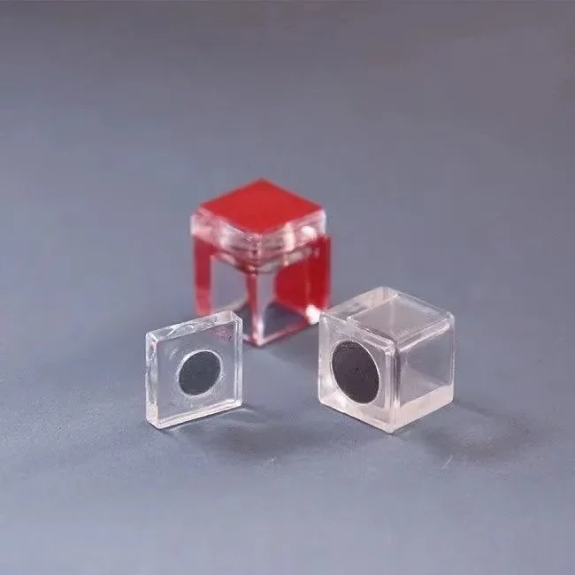 Transparent Acrylic Door Stop with Adhesive, but Without a Handle. This Door Stop Comes with a Door Strap
