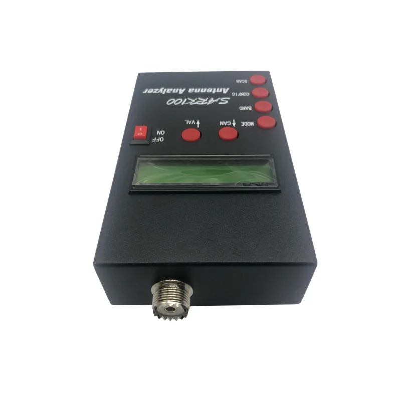 Short Wave Radio Antenna Analyzer Set, Standing-Wave Medidor dinamômetro, 1-60MHz, SARK100