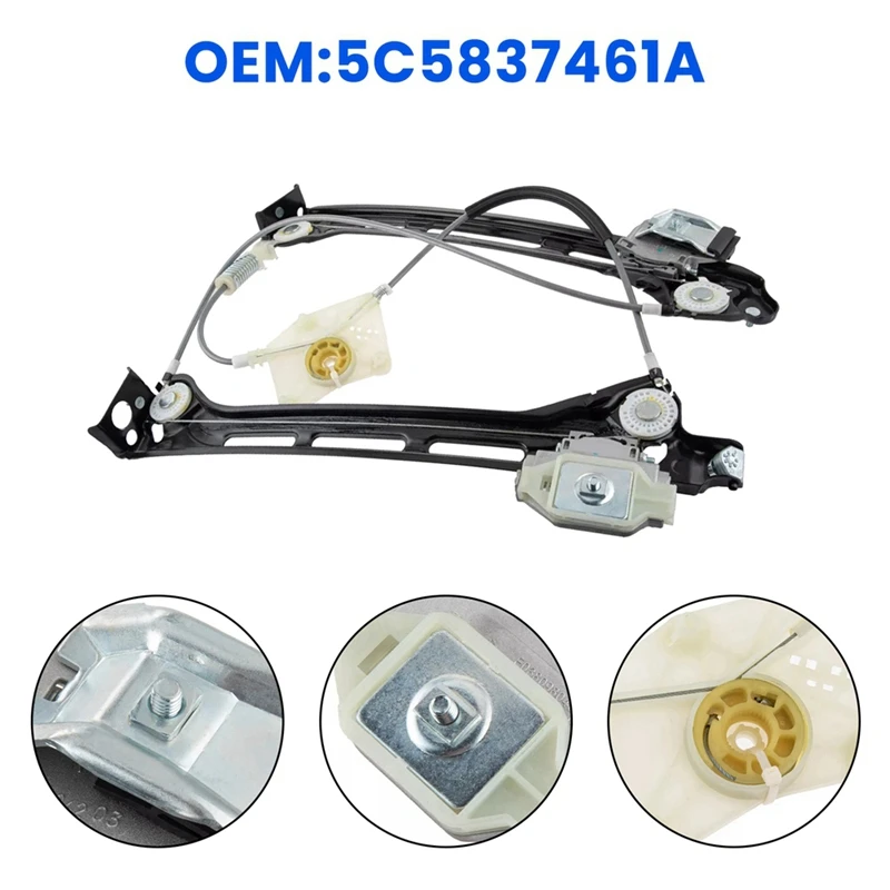 

Vehicle Specific Front Left Window Regulator 5C5837461G For Volkswagen Beetle Convertible 2011-2019