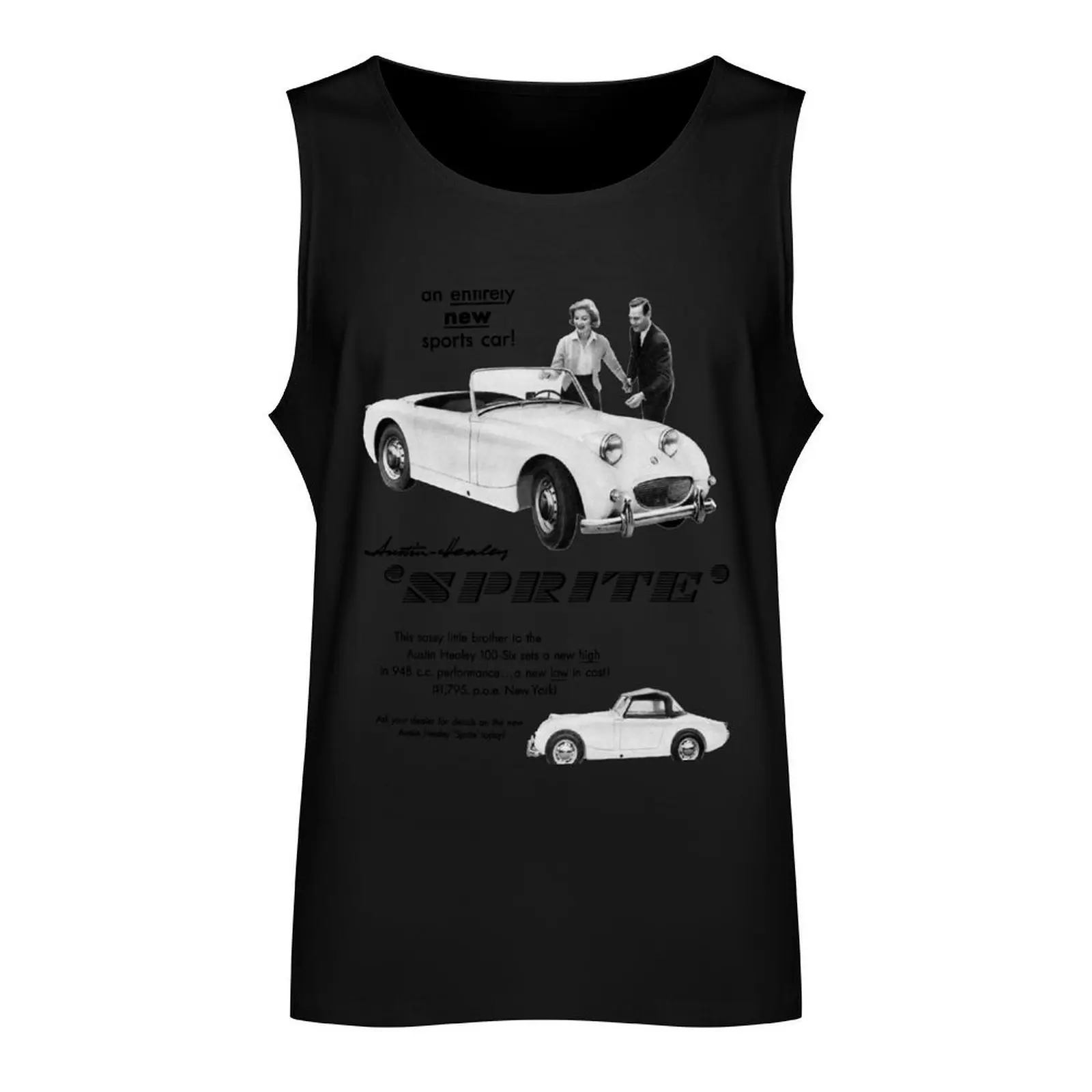 AUSTIN HEALEY FROGEYE SPRITE Tank Top fashion 2024 man mens designer clothes