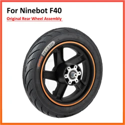 Original Rear Wheel For Ninebot F40 F40D F40E F30 F20 Electric Scooter With ABS Wheel Hub Include Inner Tube Out Tire Parts