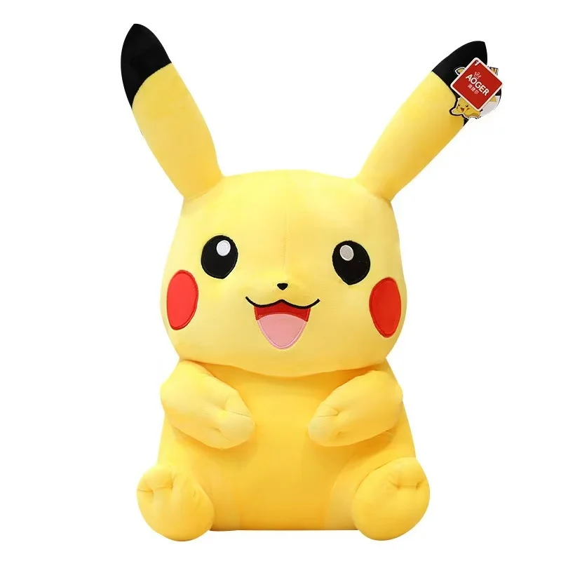 Cute Pikachu Plushies Doll Anime Pokemon Kawaii Large Stuffed Plush Toys Soft High Quality Fill Christmas Gifts For friend - view 6