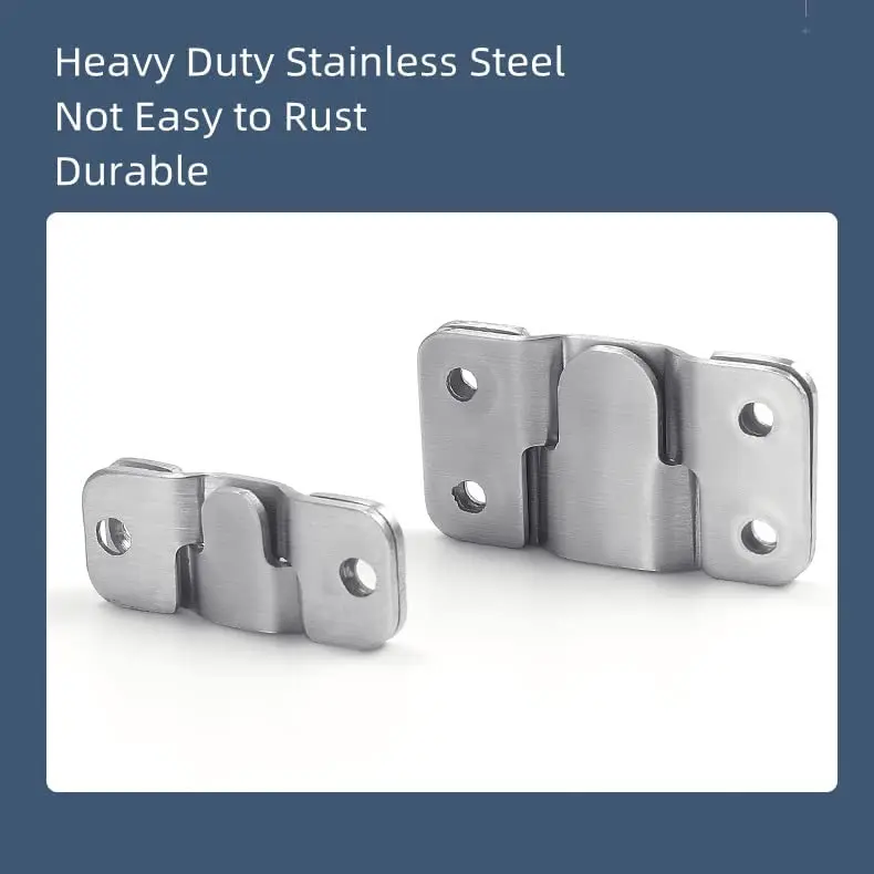 20 Chiếc Nặng Khung Ảnh Treo Tường Móc Treo Màn Hình Móc Mặt Cắt Sofa Giường Lồng Vào Nhau Gắn Chân Đế Đồ Nội Thất Cổng Kết Nối + Tặng Vít