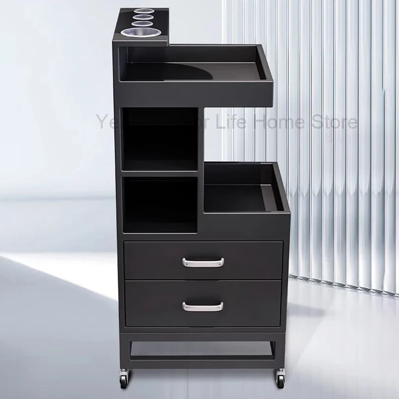 Professional Beauty Salon Furniture Decor Cart Tool Trolley Hair Drawer Living Room Moving Muebles Belleza Hairdressing Carts