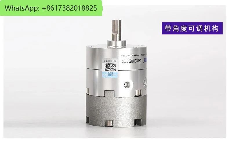 

Adjustable angle blade type rotary swing cylinder without magnetic CDRB2BWU20/30/40-90S-180S-270S